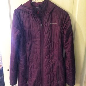 Women's Heavenly Long Hooded Jacket- Columbia